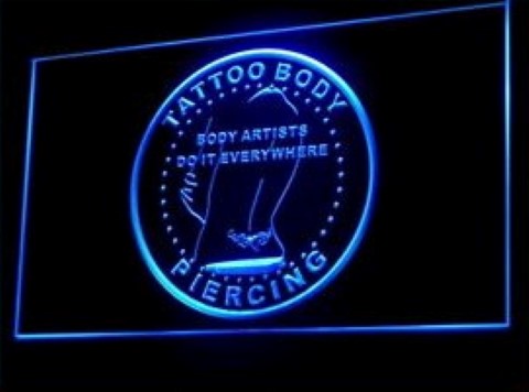 Tattoo Body Artists Do It Everywhere LED Neon Sign